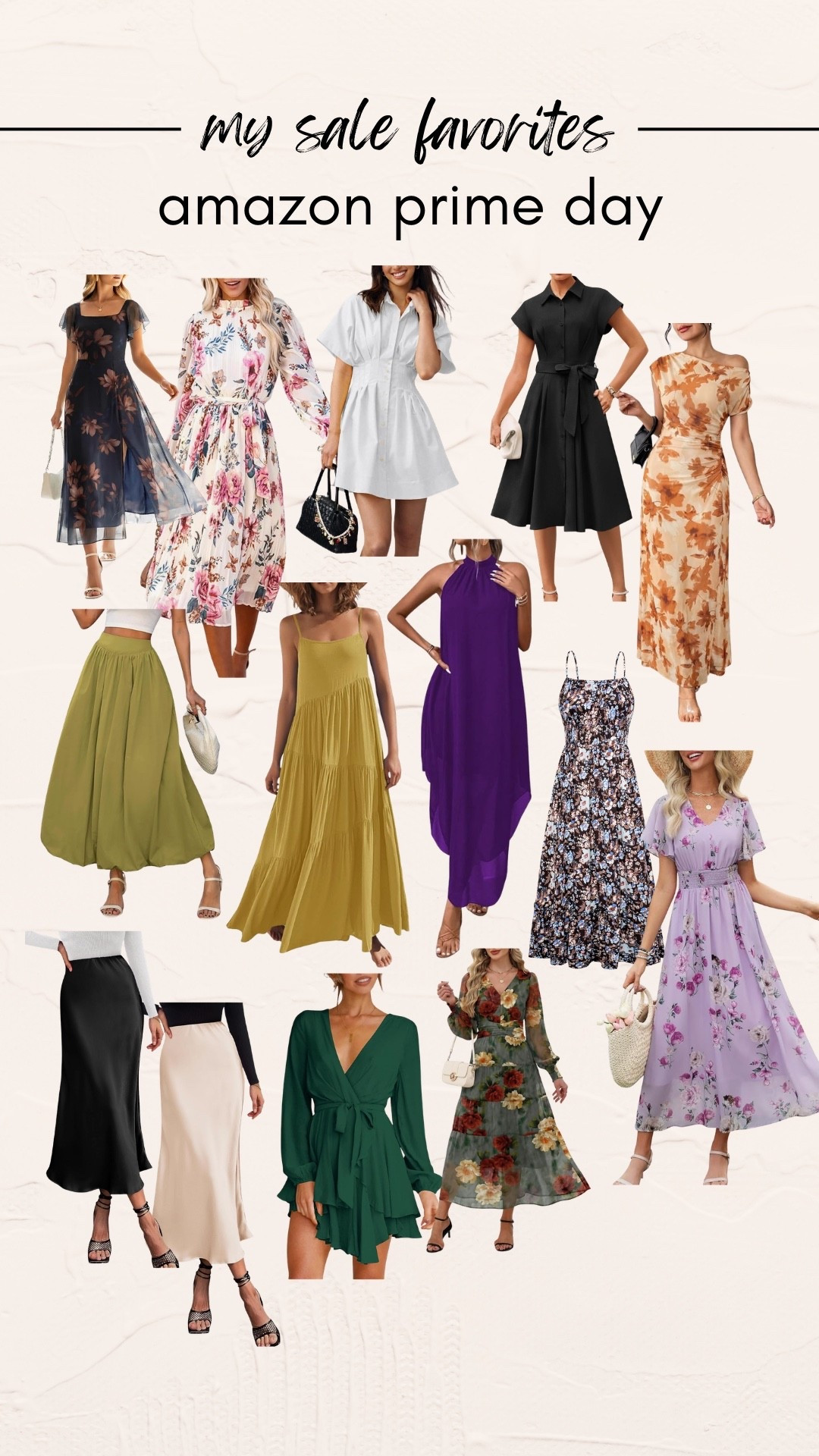 I wear my true size large in all of these except the satin skirts… I size up to an XL in those!

#LTKPetite #LTKMidsize #LTKOver40