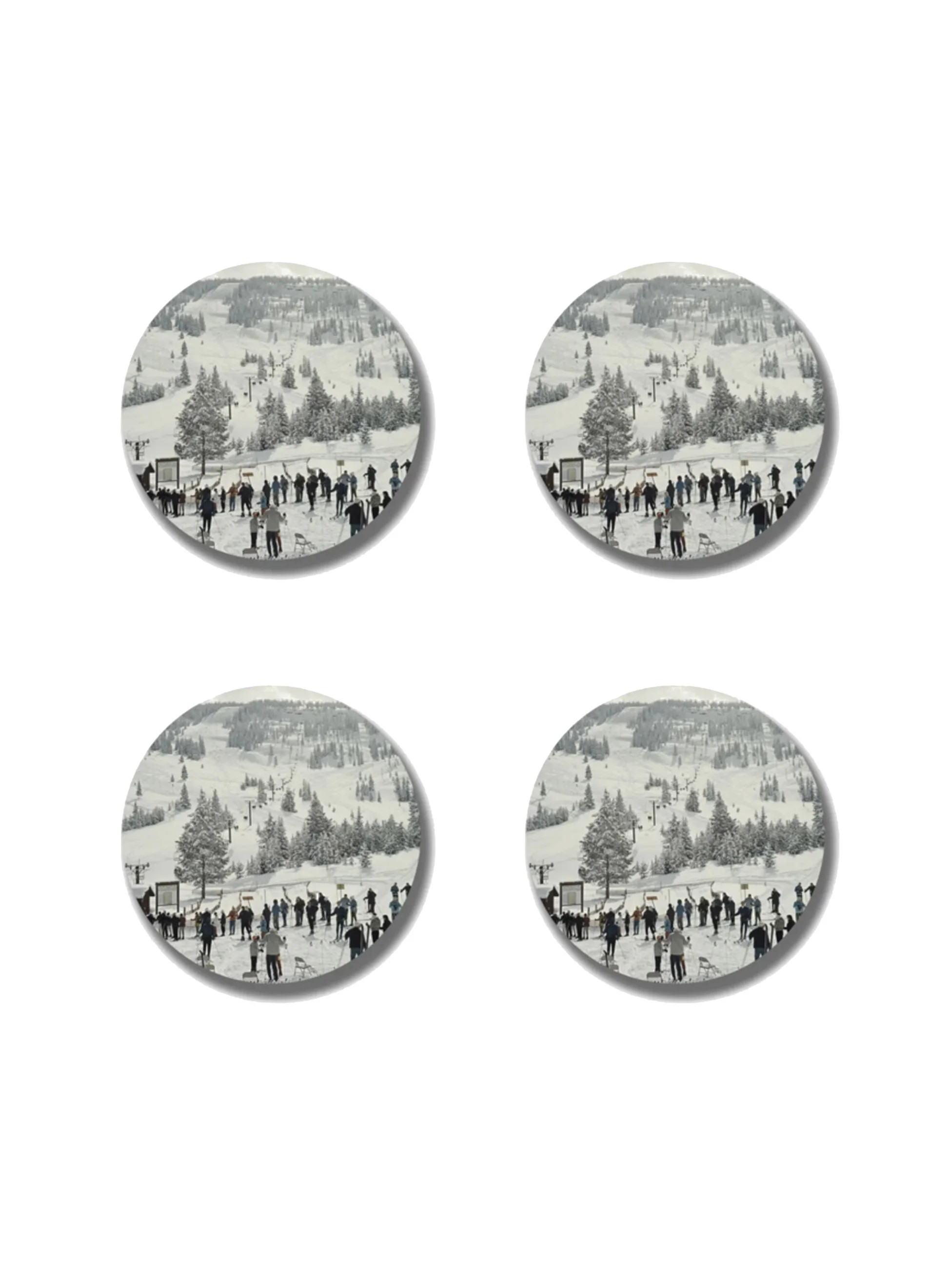 Ski Vail Coasters | Weston Table