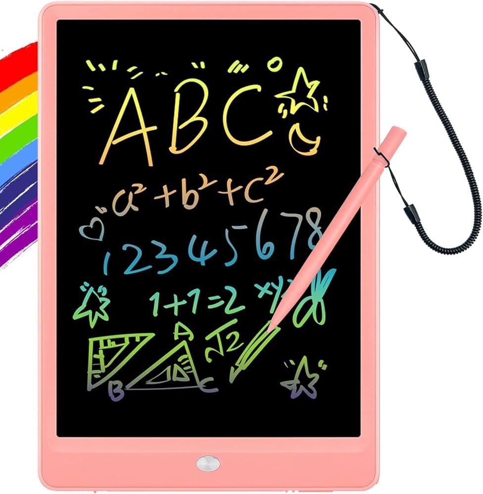 ORSEN LCD Writing Tablet 10 Inch, Colorful Doodle Board Drawing Pad for Kids, Drawing Board Writi... | Amazon (US)