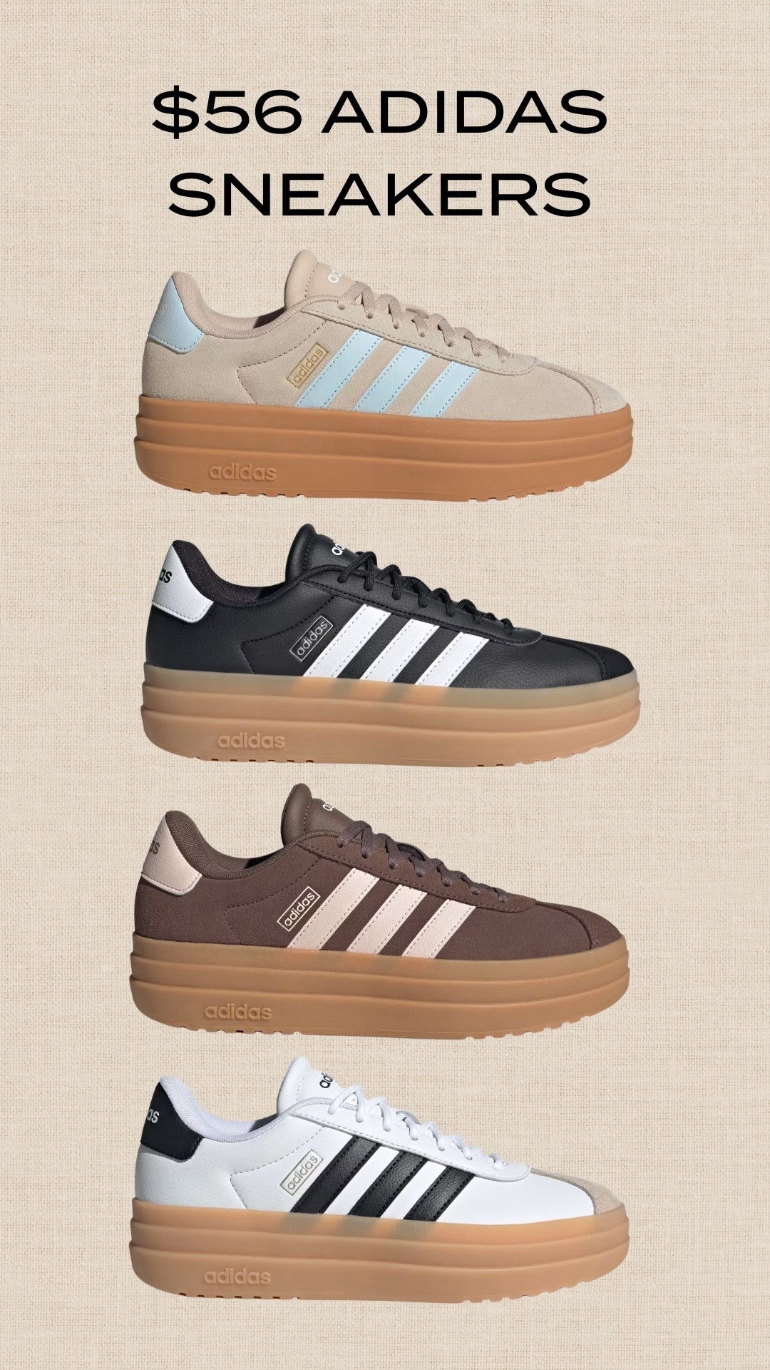 $56 adidas sneakers!

#LTKActive #LTKSaleAlert