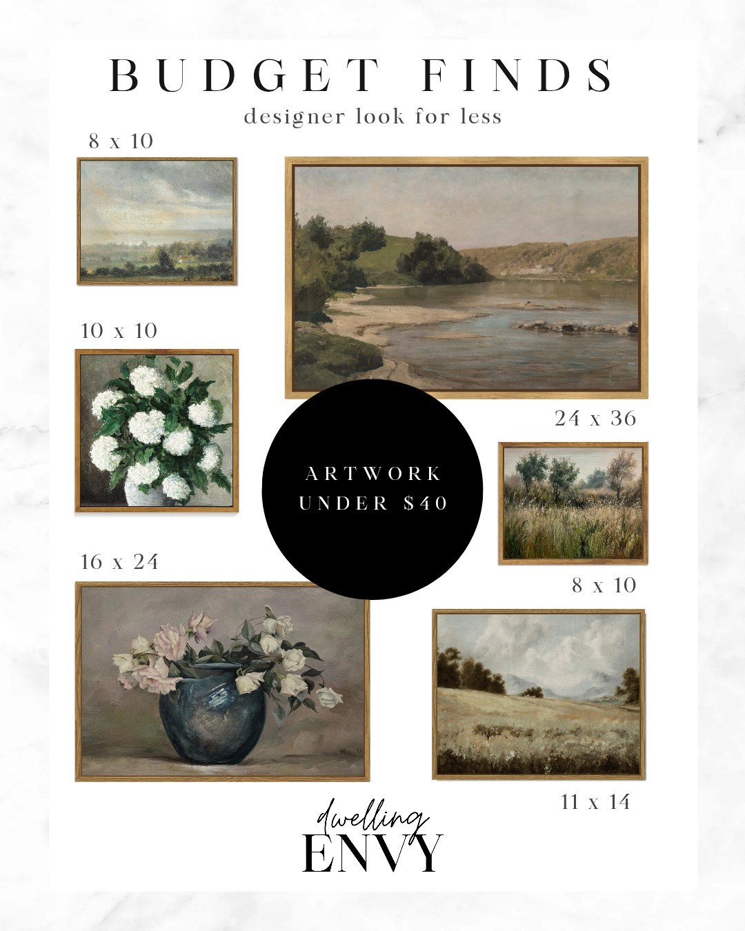 If you're in need of inexpensive gallery wall artwork...look no further! 

#LTKFindsUnder50 #LTKStyleTip #LTKHome