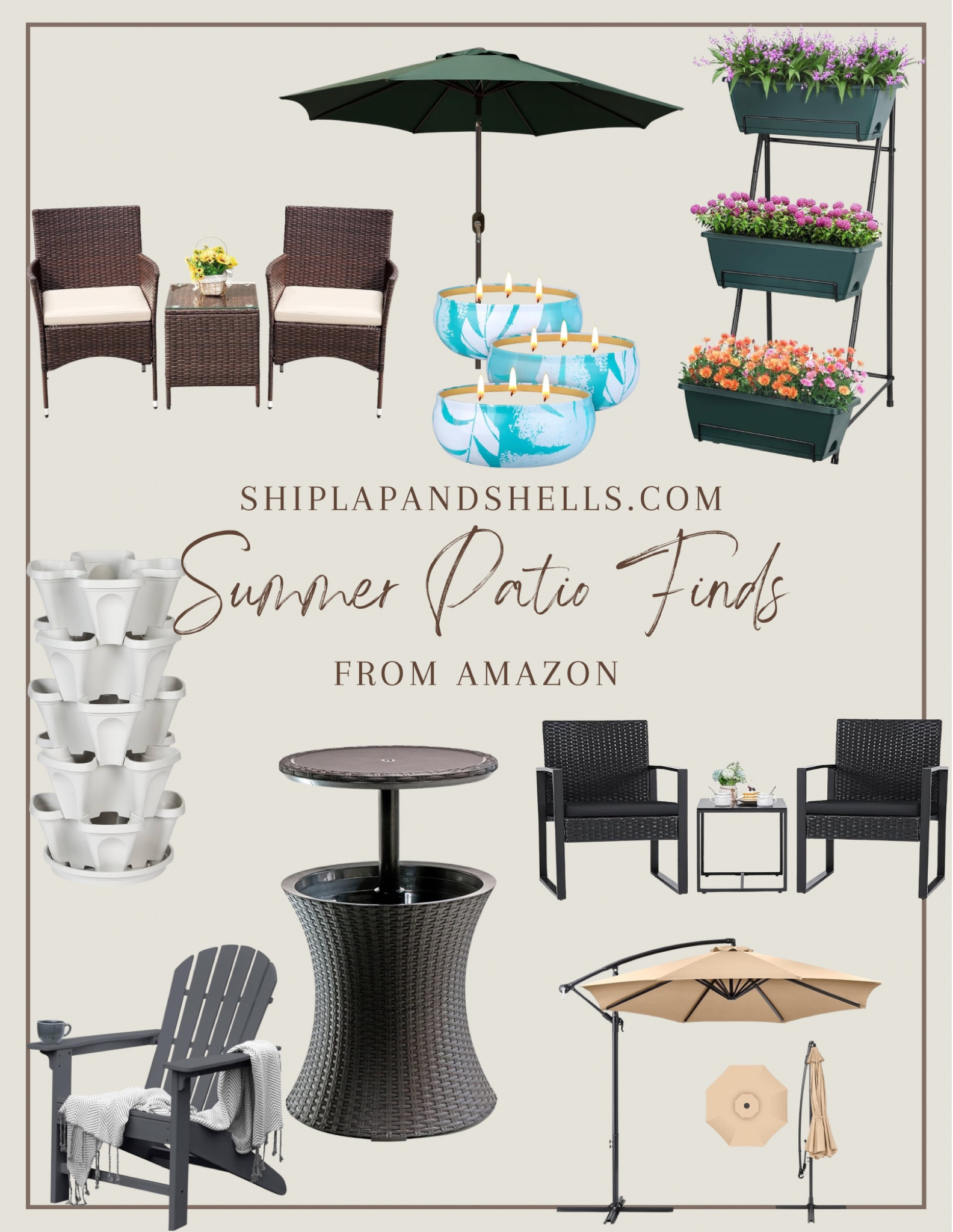 Summer patio finds from Amazon!

#LTKSummerSales #LTKHome #LTKSeasonal
