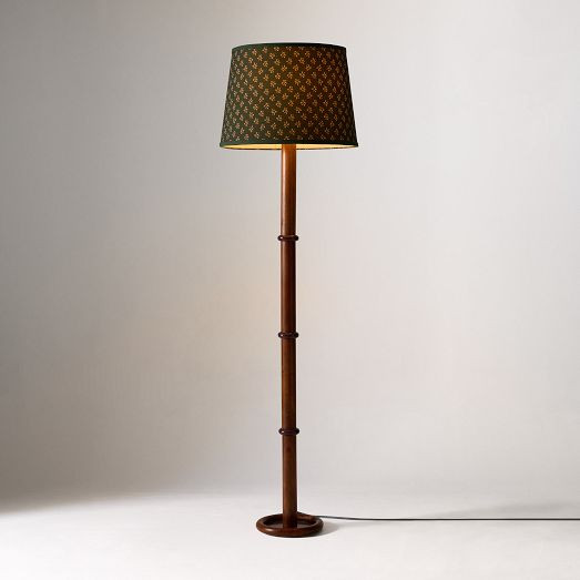 Emma Chamberlain Wood & Lacquer Floor Lamp (63") | West Elm (US)