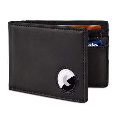 Airtag Wallet for Men, Bifold Full-Grain Leather Wallet for Apple Air Tag, Men's Wallet | Target