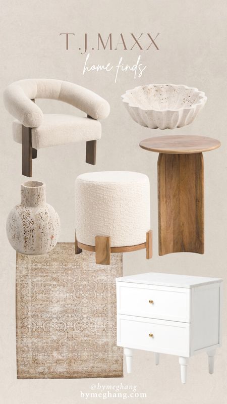 T.J.Maxx is killing it in the home decor category! I’m loving this organic modern neutral feel. 

#LTKhome