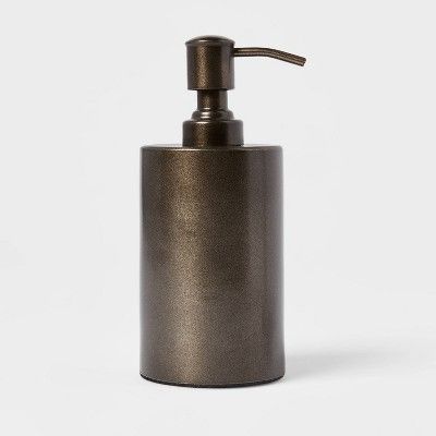 Aluminum Soap Pump with Aged Metal Finish Gray - Threshold&#8482; | Target