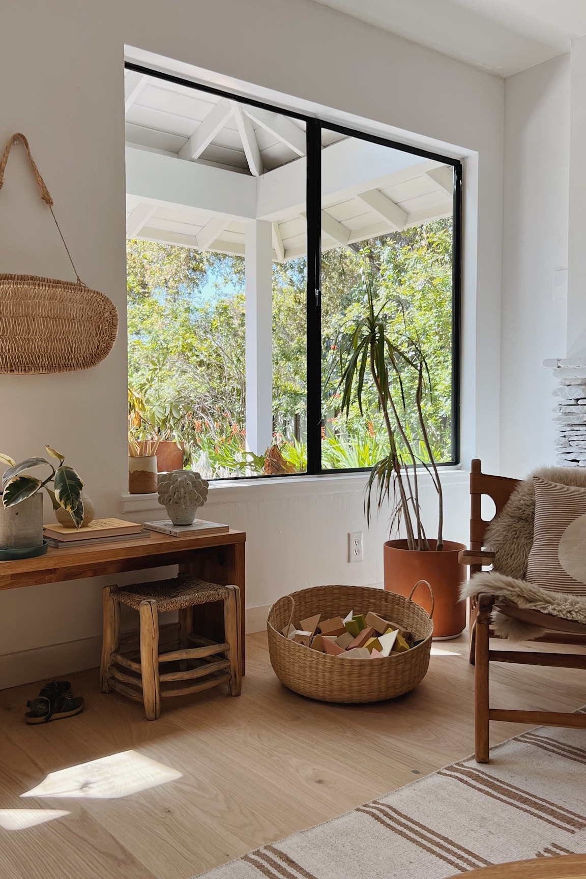 Earthy modern finds for your home - organic modern living room - woven baskets 

#LTKunder100 #LTKstyletip #LTKhome