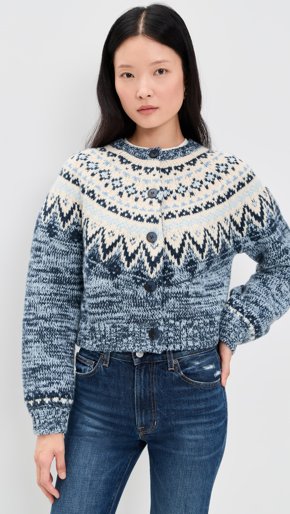 North Sea Fair Isle Cardigan | Shopbop