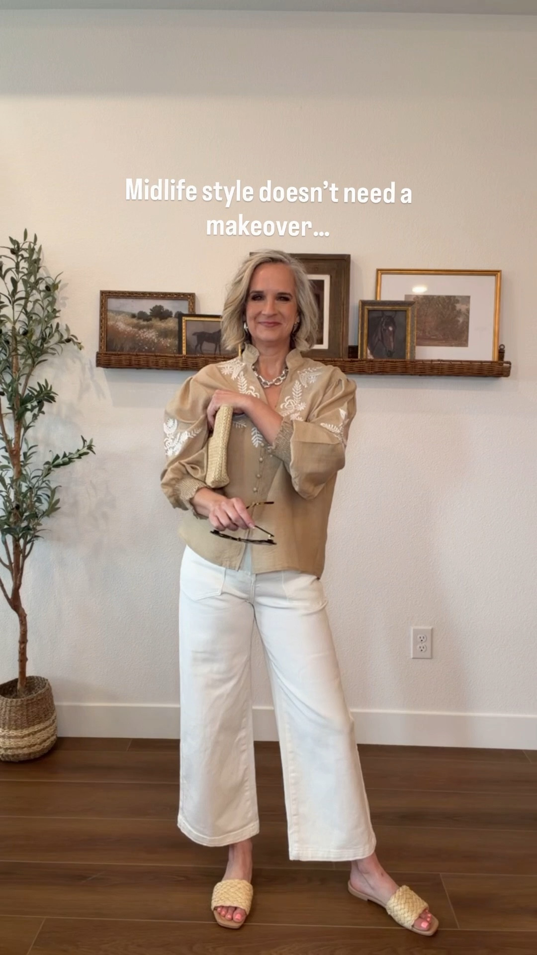 There is power in confidence in midlife!❤️👌🏻👏🏻

Amazon style, white jeans, embroidered top, maxi dress, silk scarf, raffia wedge, clutch, midi dress, lookalike, doop, elevated casuall

#LTKstorytime #LTKOver40 #LTKootd