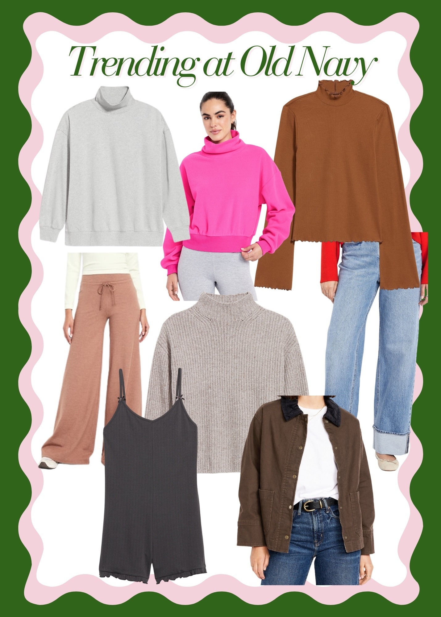 Obsessed with all the new finds at Old Navy! Give me all the mock necks 😩

#LTKSaleAlert #LTKStyleTip #LTKFindsUnder50