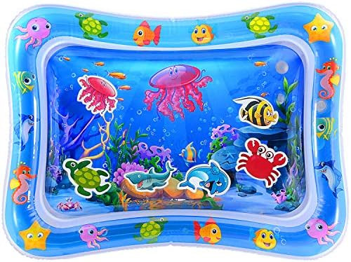 MAGIFIRE Tummy Time Baby Water Mat Infant Toys for 3 6 9 Months Boys Girls | Amazon (US)