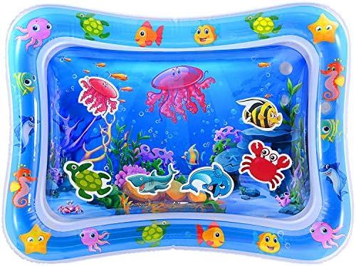 MAGIFIRE Tummy Time Baby Water Mat Infant Toys for 3 6 9 Months Boys Girls | Amazon (US)