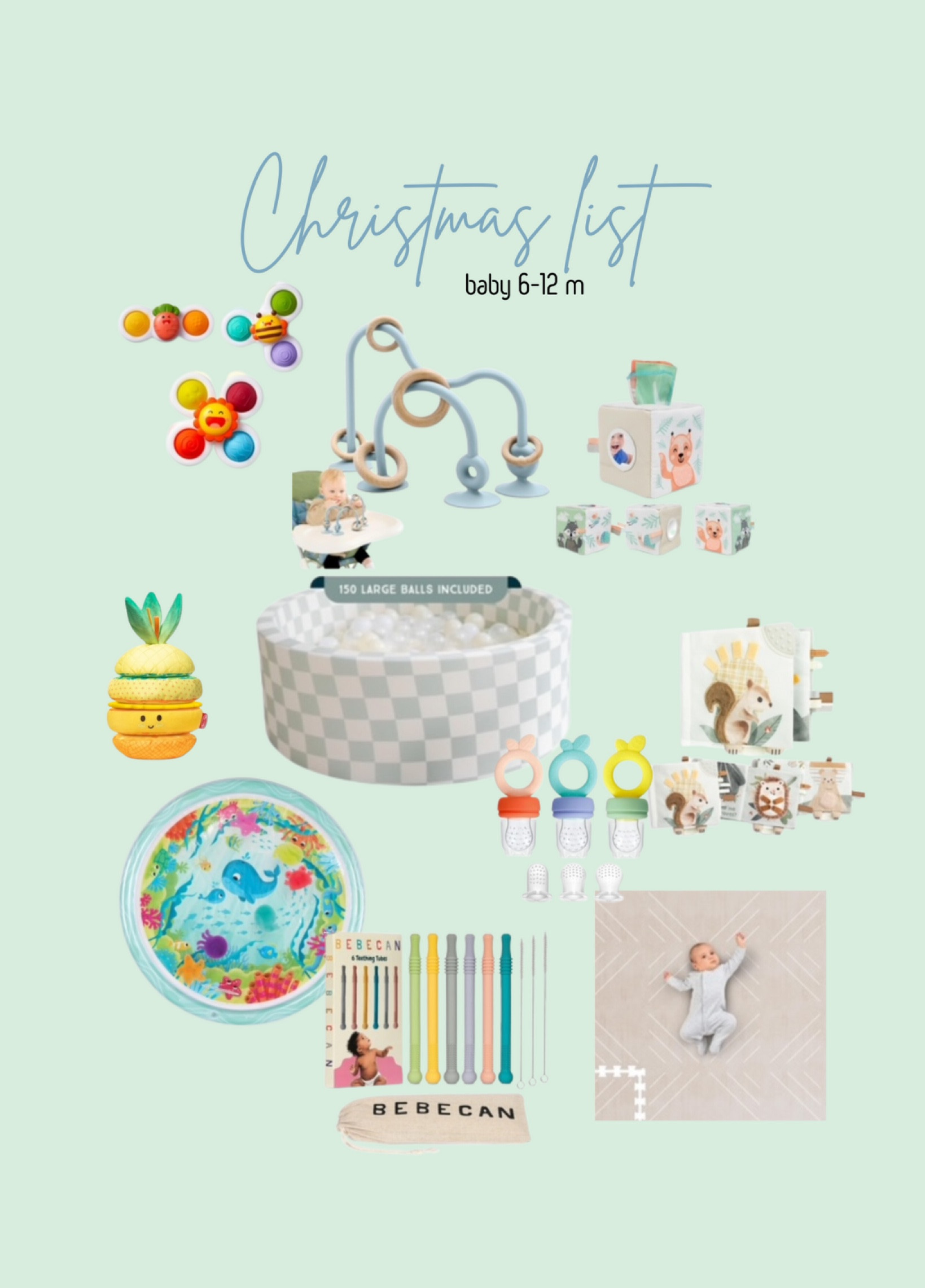 Baby 6-12m Gift guide 

#LTKGiftGuide #LTKHoliday 

#LTKBaby