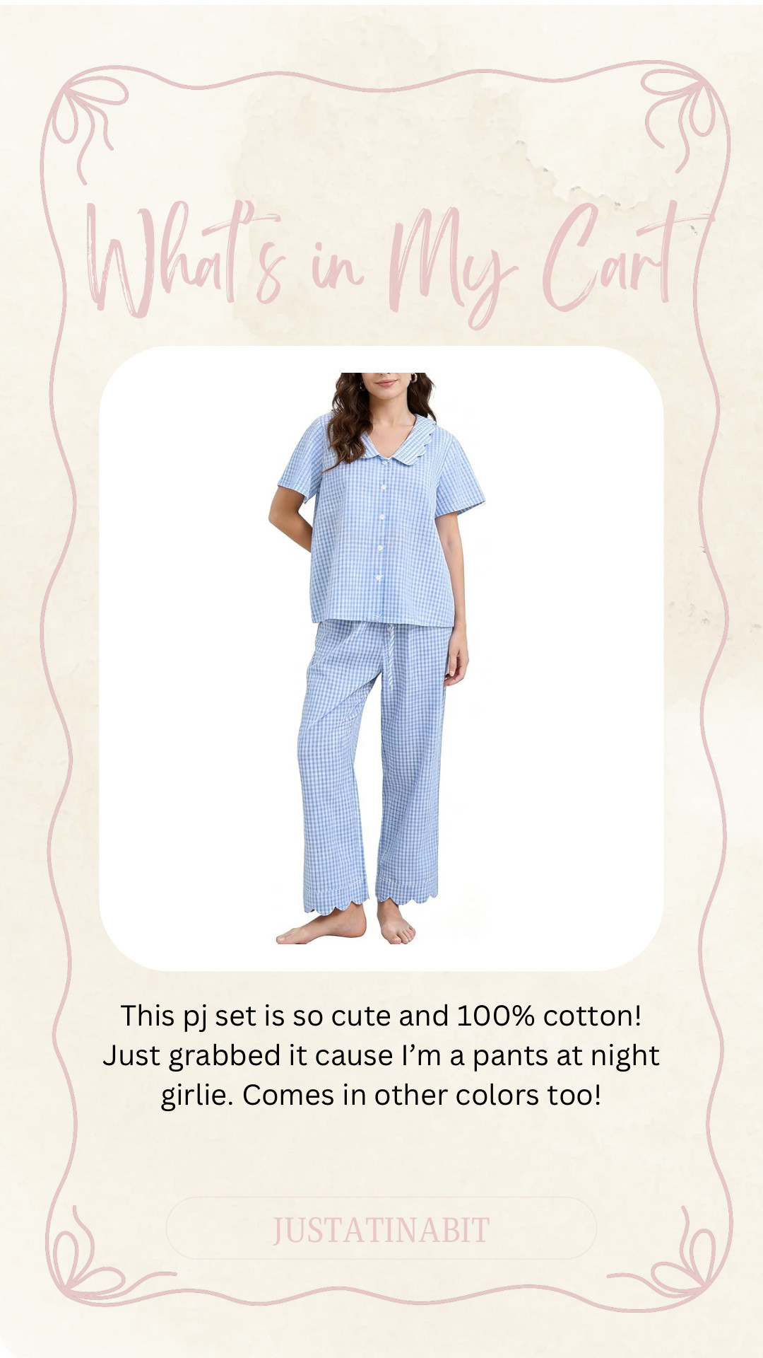 Amazon Prime Day Sale - This pj set is so cute and 100% cotton! Just grabbed it cause I'm a pants at night girlie. Comes in other colors too! ON SALE FOR UNDER $25

#LTKstyletip #LTKsale #LTKsummer
