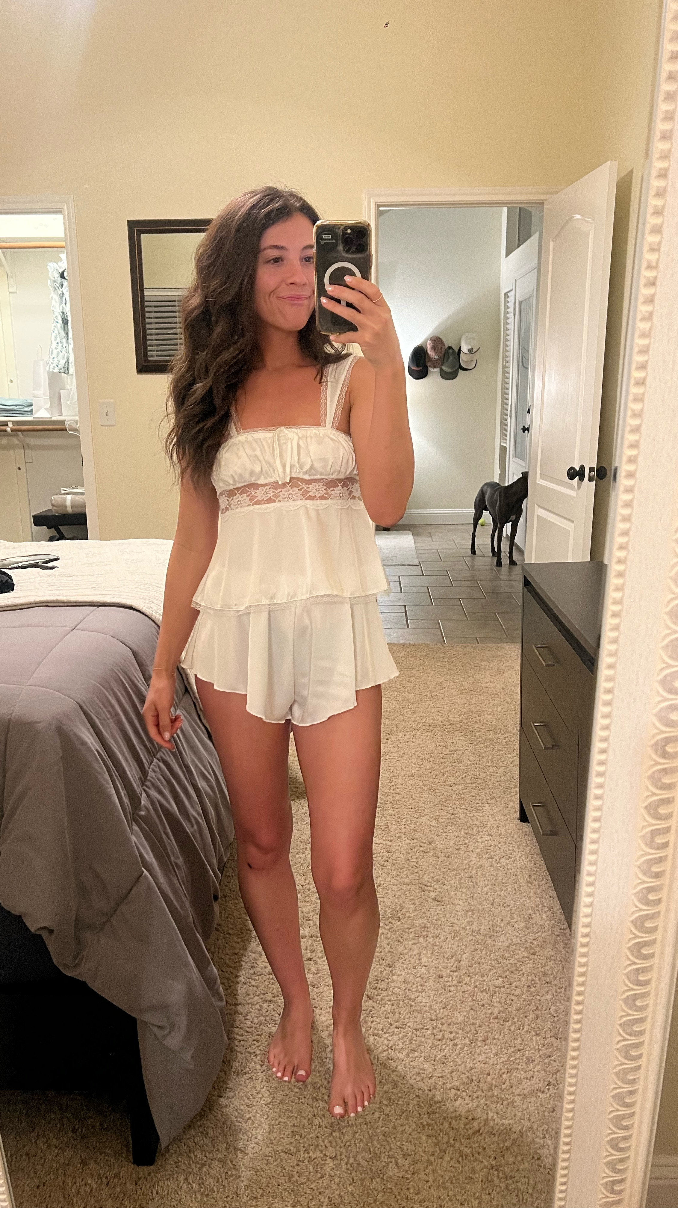 The sweetest bridal pj set ✨ wearing an XS here! 

#LTKPetite #LTKWedding #LTKWatchNow