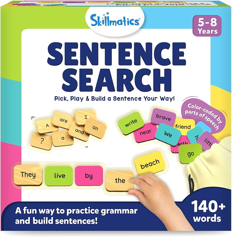 Skillmatics Sentence Search \u2013 Educational Board Game, Learning Toy for Kids | Amazon (US)