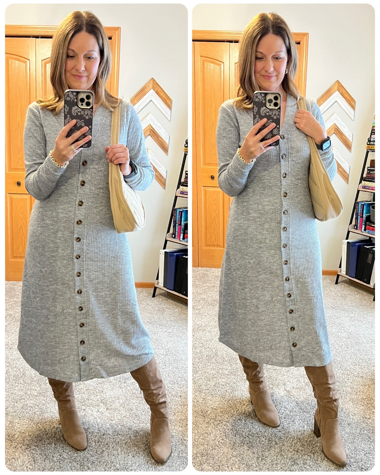 What a fab dress that could work in many different seasons! 

Maurices | Sweater Dress | Boot Season

#LTKOver40 #LTKHoliday #LTKSaleAlert