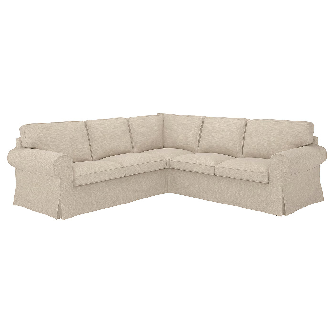 UPPLAND Sectional, 4-seat corner, Hillared beige | IKEA US