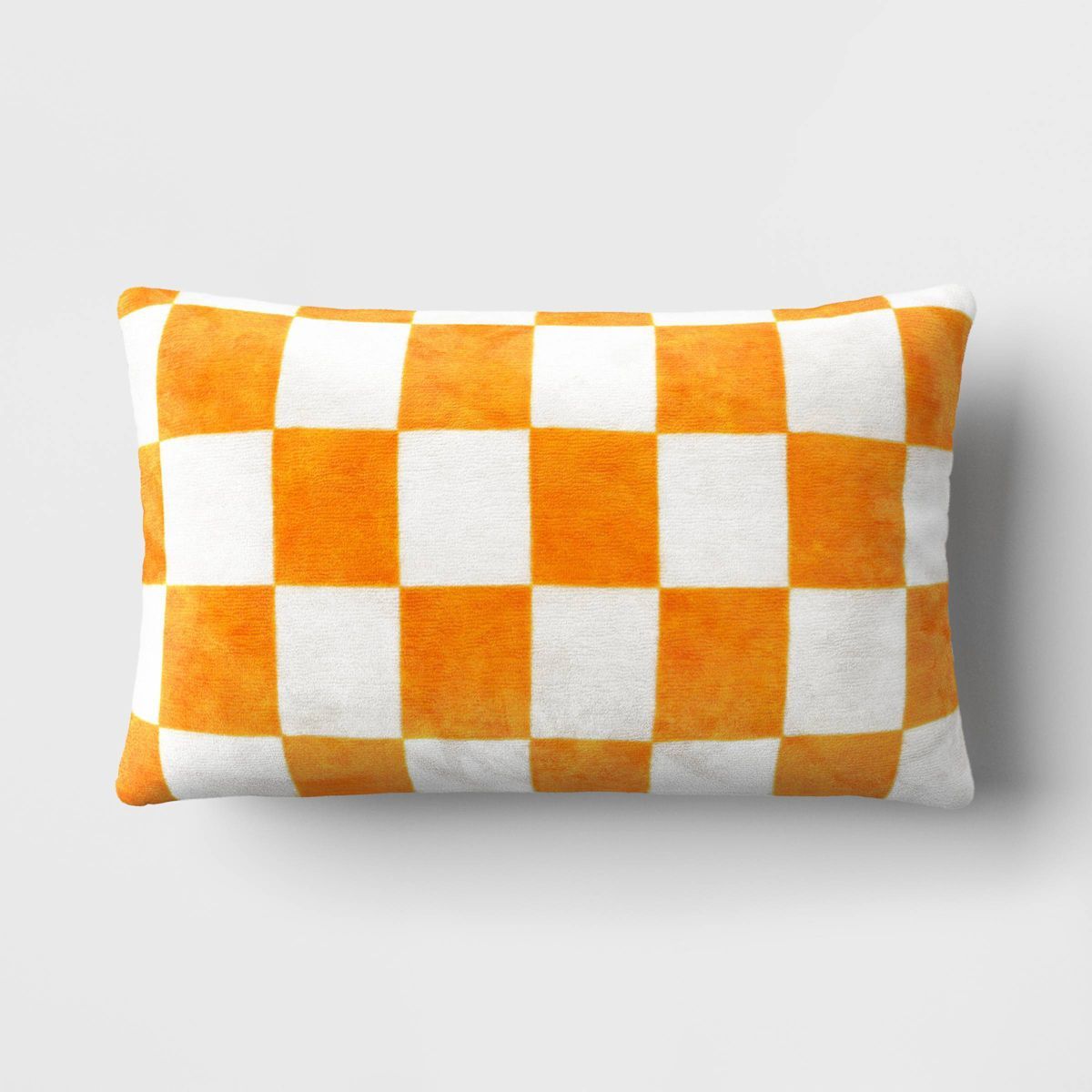 Checkerboard Lumbar Throw Pillow Yellow - Room Essentials™ | Target