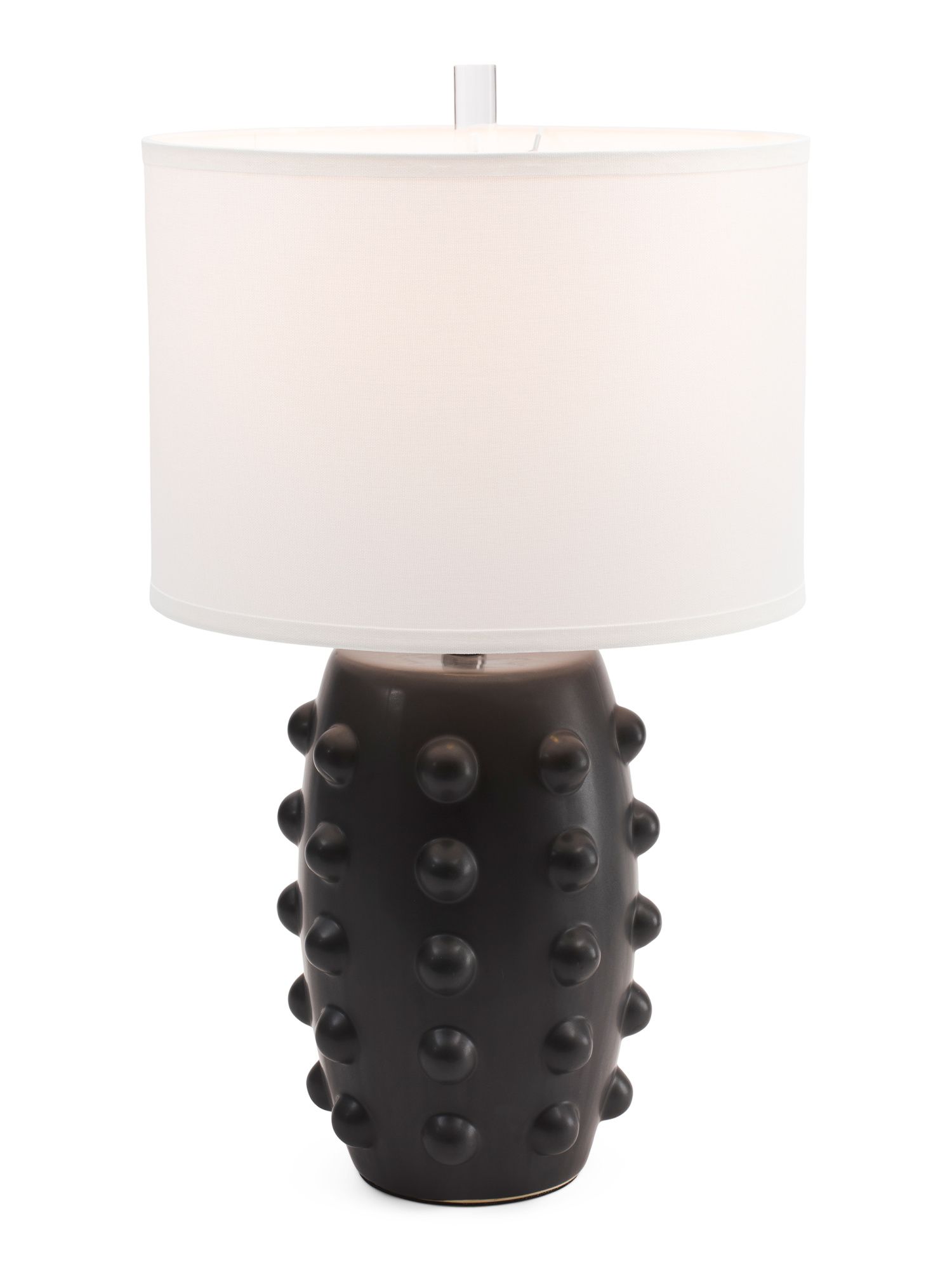 26in Dot Textured Ceramic Table Lamp | TJ Maxx