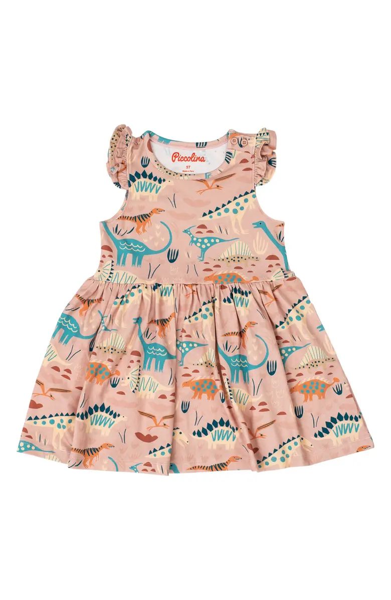 Kids' Aubrey Dinosaur Dress | Nordstrom