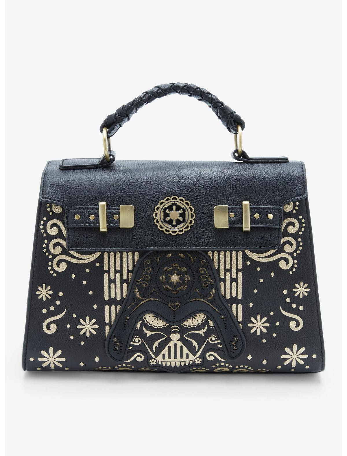 Star Wars Darth Vader Gold Detailed Handbag - BoxLunch Exclusive | BoxLunch