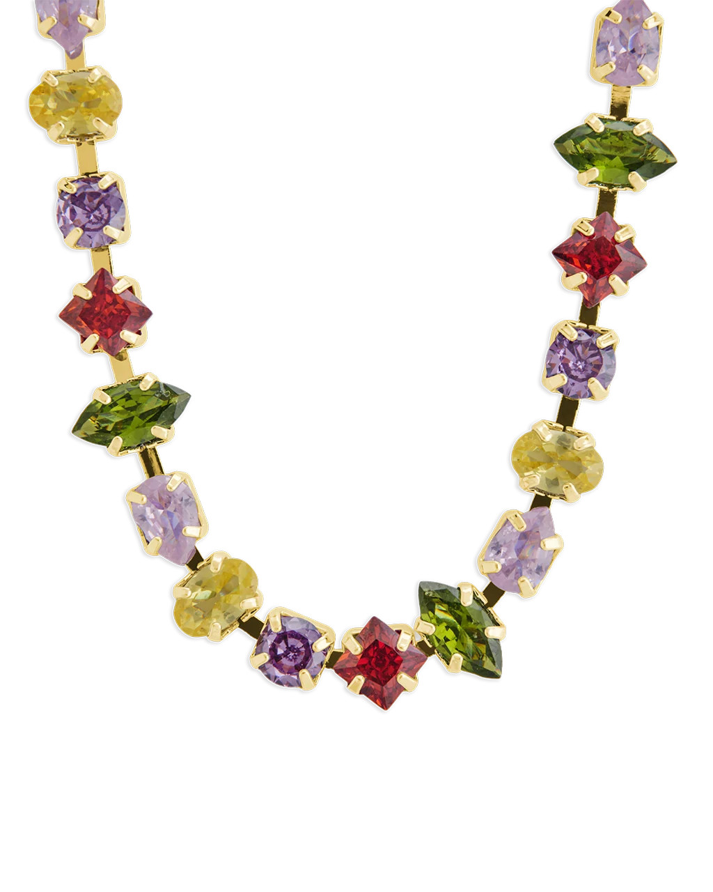 Kaleidoscope Tennis Necklace | Sterling Forever