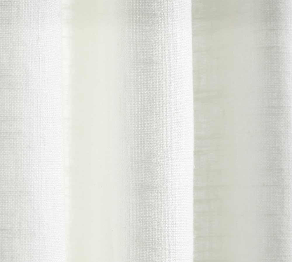 Emery Linen Curtain | Pottery Barn (US)