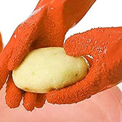 1 pair Magic Quick Fruit Vegetable Potato Processing Tools PVC Rubber Peelers Gloves Cooking Tool... | Amazon (US)