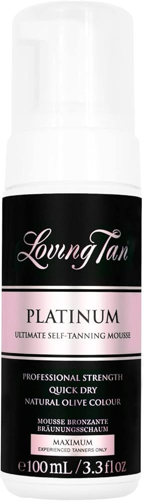 Loving Tan Platinum Mousse 100ml | Amazon (US)