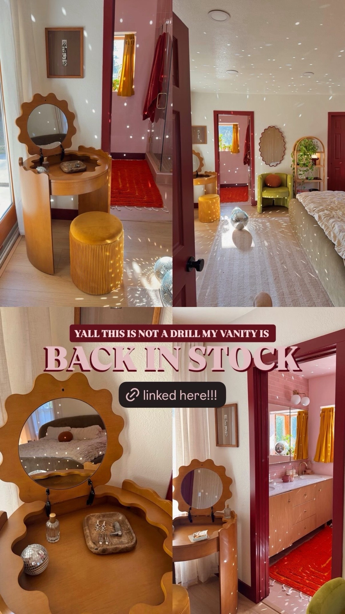 Vanity restock alert!!!! #interiordesign #decor

#LTKHome #LTKgrwm