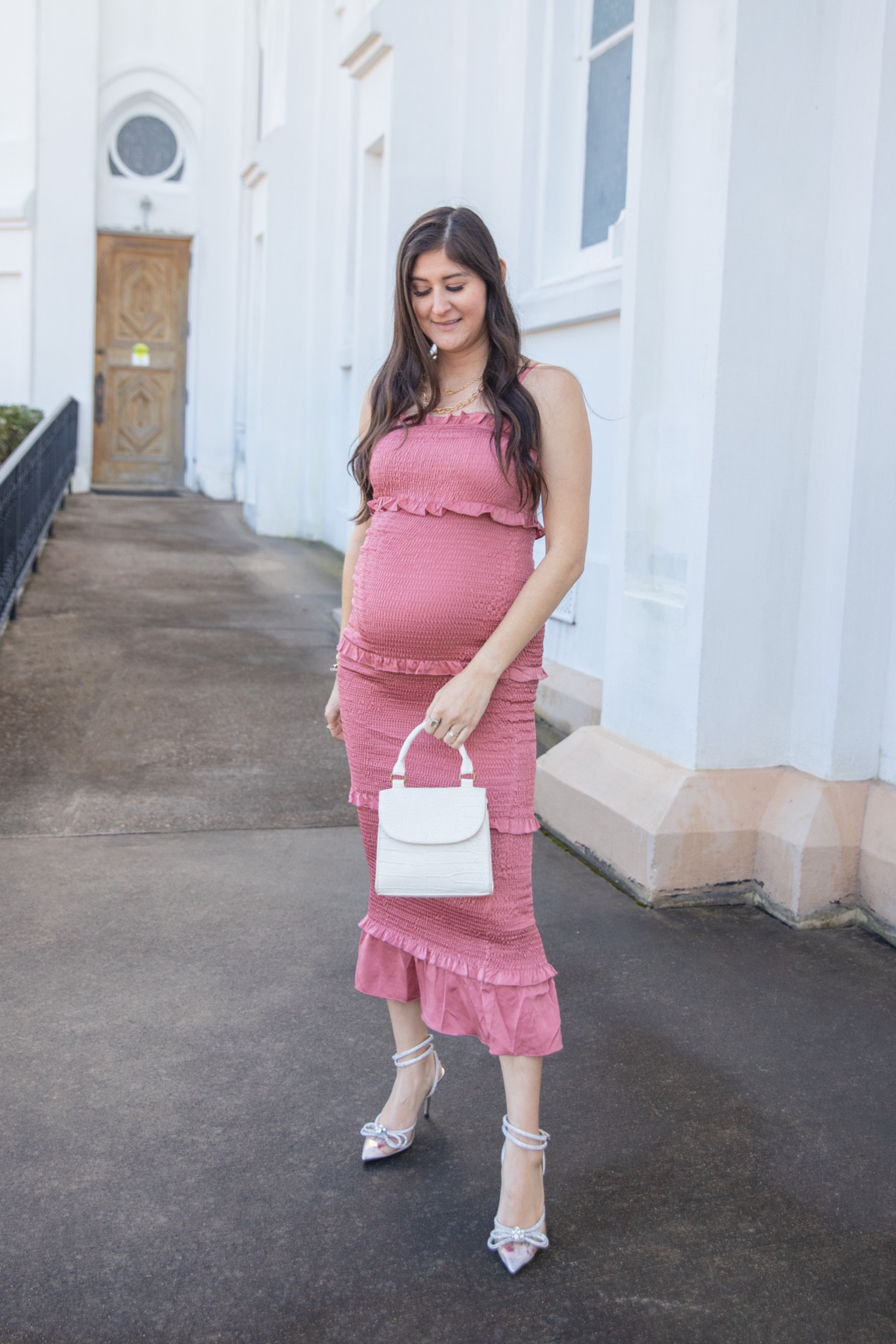 Wedding guest dress. Maternity. Easter dress. 

#LTKwedding #LTKSeasonal #LTKbump