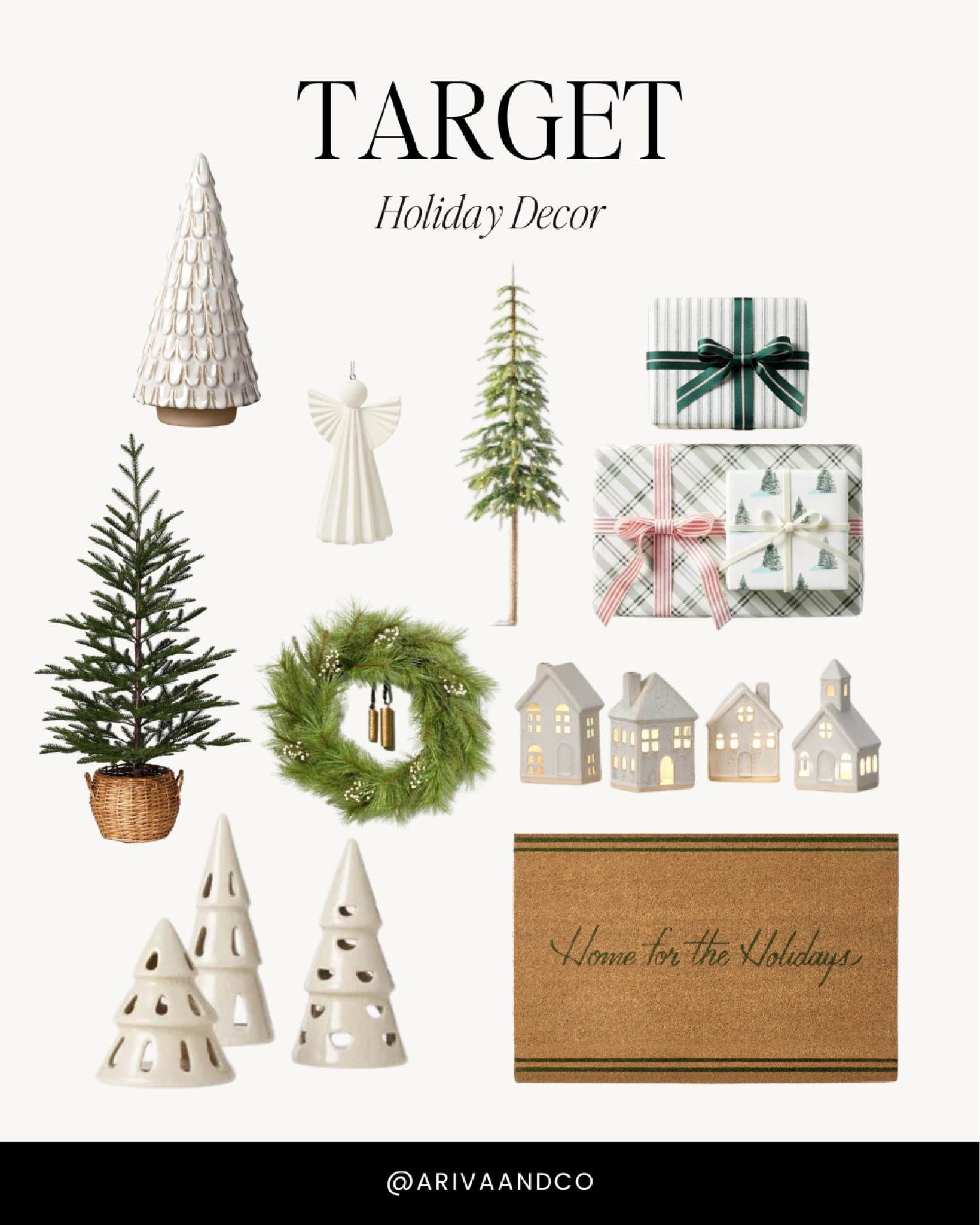 Target holiday decor, Christmas trees 

#LTKSeasonal #LTKHoliday #LTKhome
