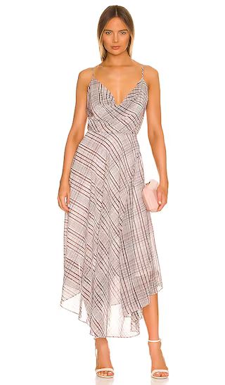 Tilda Cowl Midi Dress in Multi | Revolve Clothing (Global)