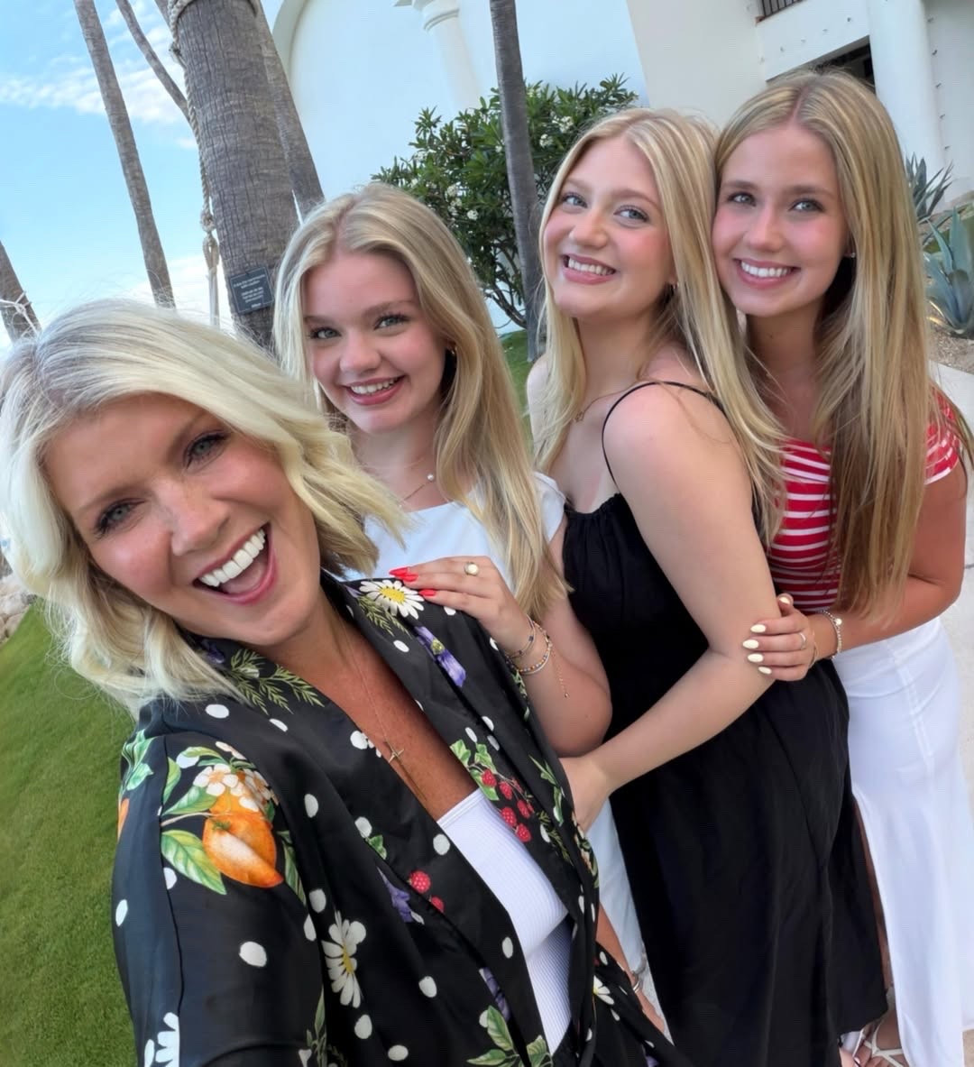 My girls. My joy. My heartbeats walking around outside my chest.

Time with them =
everything. Freezing this moment in my mind forever. (Also they are my best medicine and I'm feeling so much better! 🙌🏻) 

Linking my botanical and polka dot print look from this day! My top comes with shorts. You can wear both together as a matching set or style each other ways to create more looks! There's also a jumpsuit version in this print, so I'll link that as well!

#LTKdayinmylife #LTKootd #LTKSeasonal