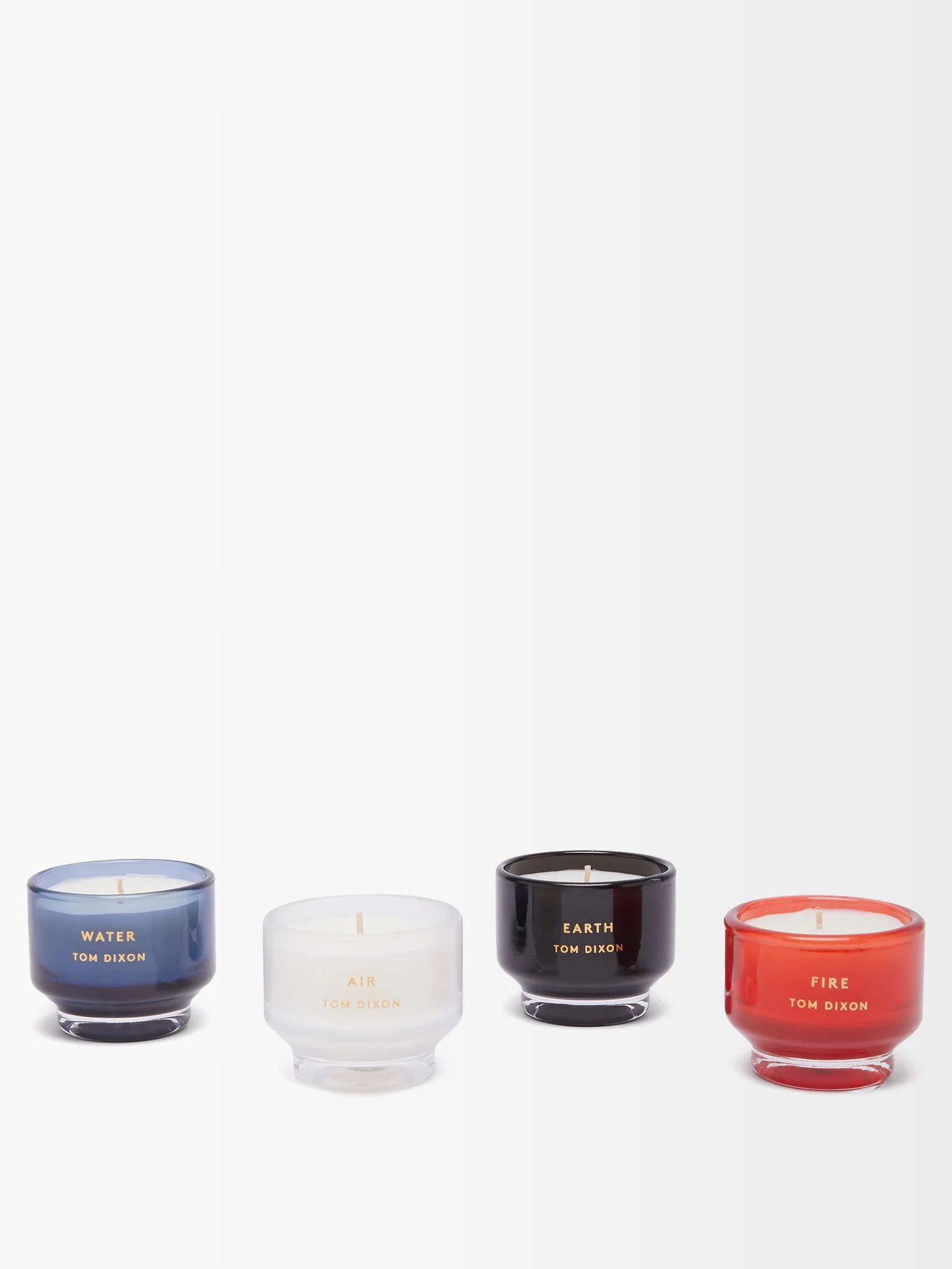 Elements set of four scented candles | Tom Dixon | Matches (EU)