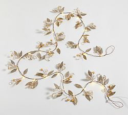 Rustic Leaf String Lights