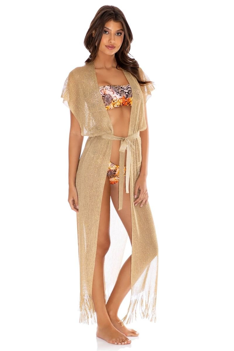 Fringe Long Kimono | Everything But Water