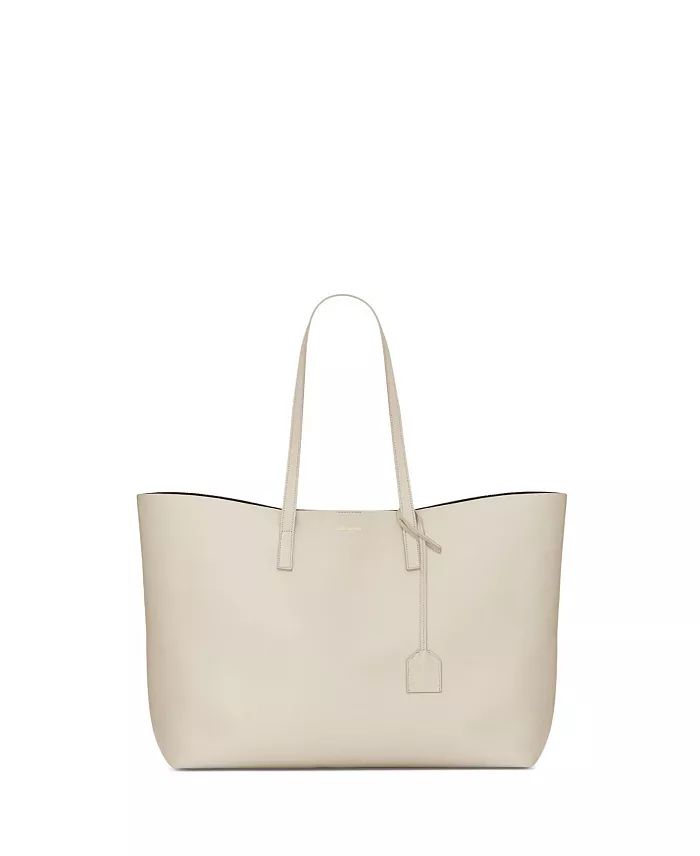 East/West Leather Shopping Tote | Bloomingdale's (US)