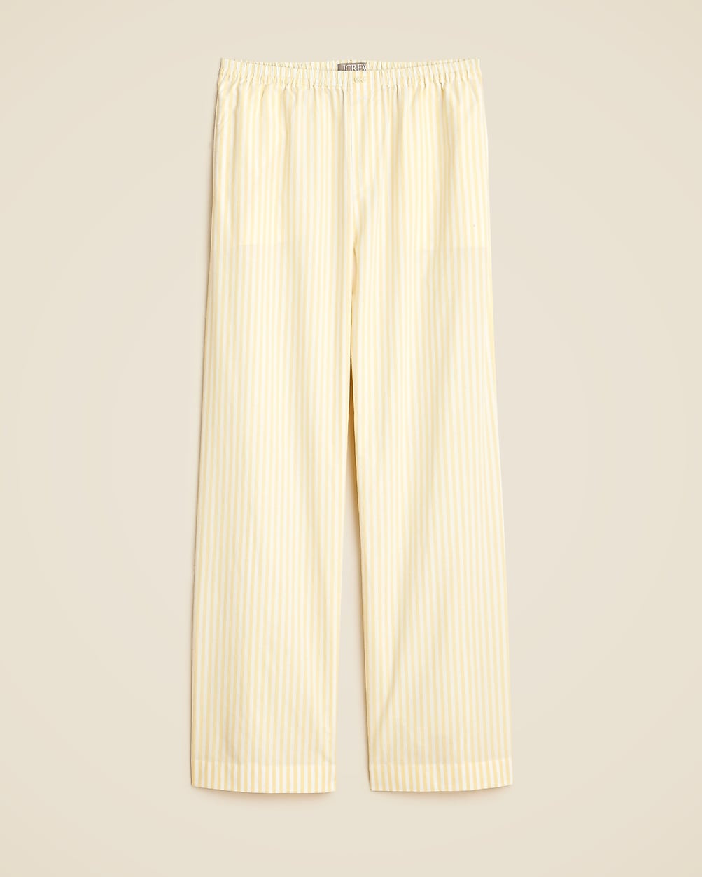 Cotton poplin pajama pant in stripe | J. Crew US