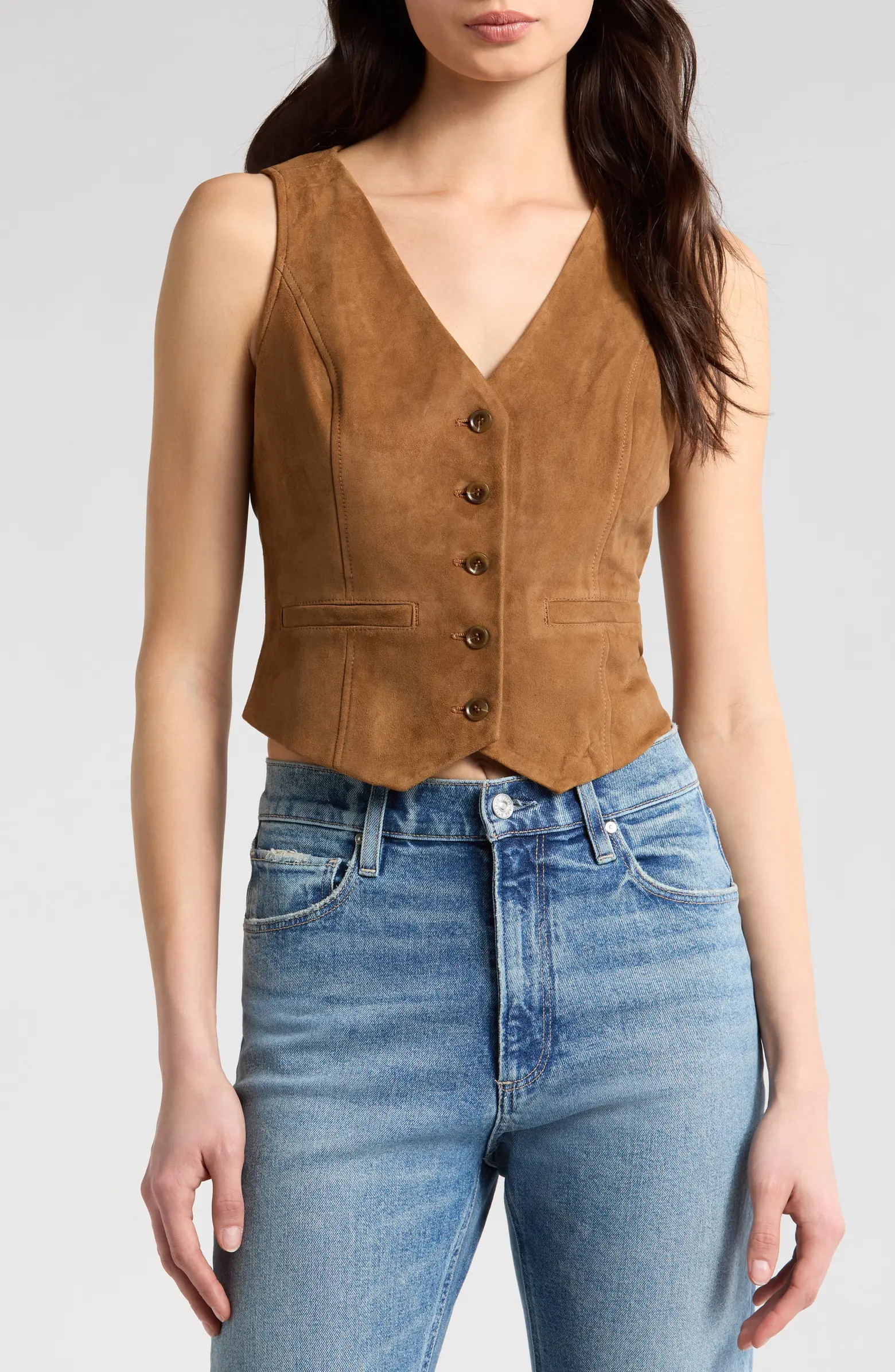 Antonella Suede Vest | Nordstrom
