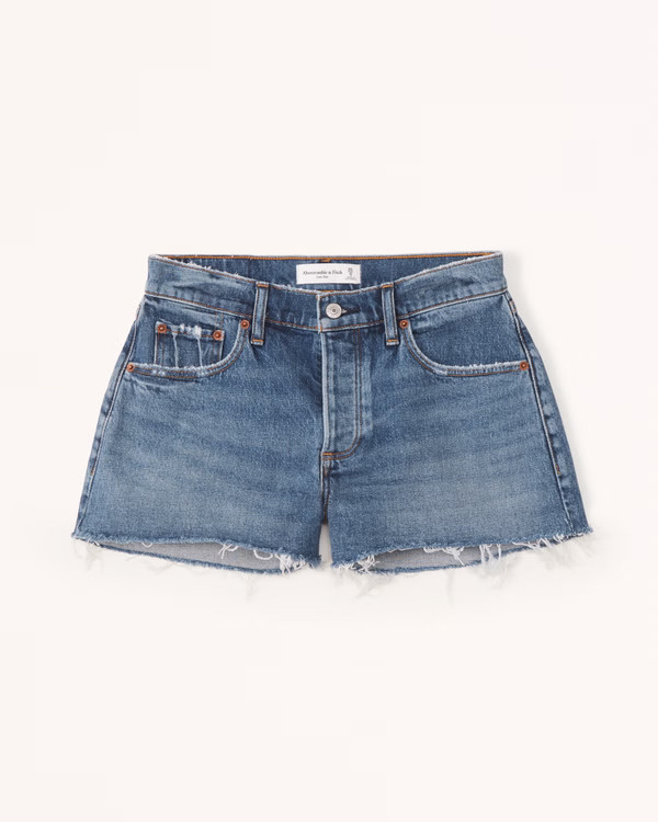 Women's Low Rise 2000s Shorts | Women's New Arrivals | Abercrombie.com | Abercrombie & Fitch (US)
