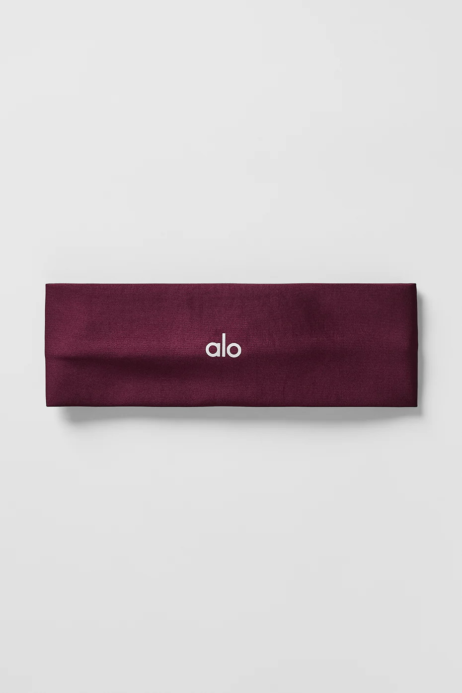 ALO | Airlift Headband in Burgundy Red | Alo Yoga (US)