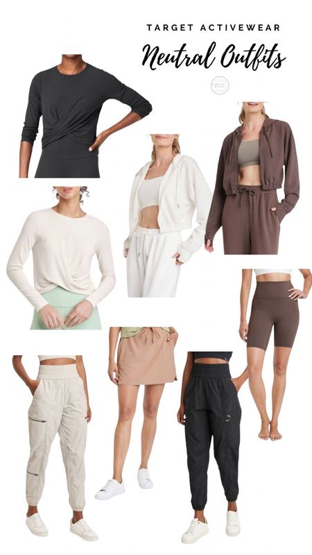 Target Activewear Outfit Ideas tips, jackets, biker shorts, jogger pants, 