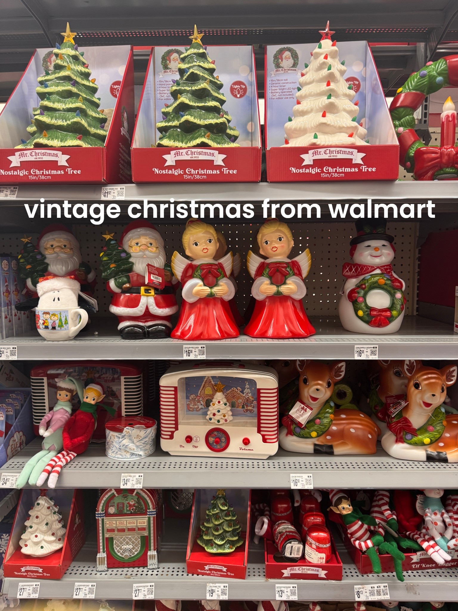 Walmart vintage Christmas decor!!


#LTKSeasonal #LTKHoliday #LTKstorytime