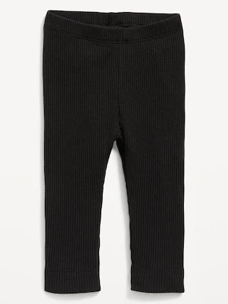Unisex Rib-Knit Leggings for Baby | Old Navy (CA)
