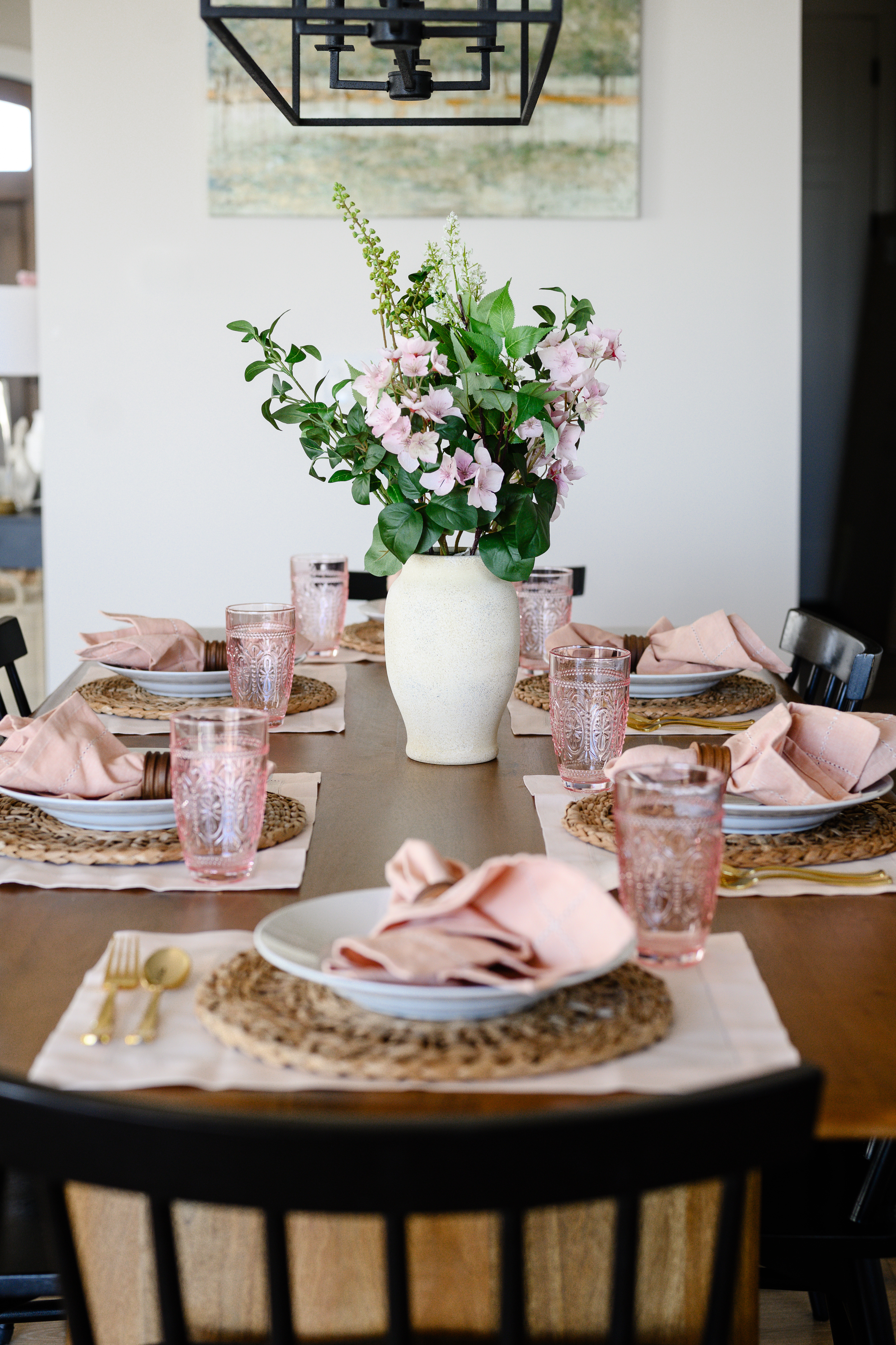 Spring Ready with this blush pink tablescape | Spring home, amazon home, spring refresh 

 

#LTKSeasonal #LTKHome #LTKFindsUnder50