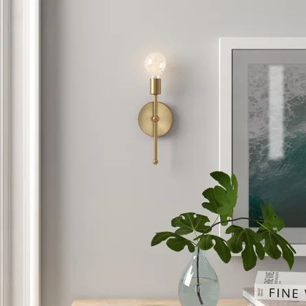 Wade Logan® Haleigh 1 - Light Dimmable Wallchiere | Wayfair | Wayfair Professional