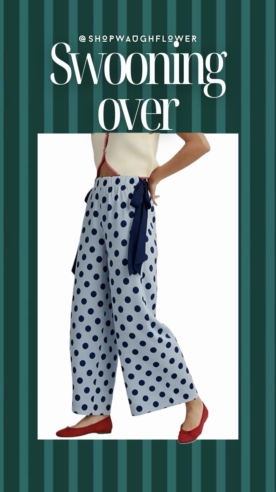 Polkadot pants I’m just dying over. And the bows!

#LTKdayinmylife #LTKootd #LTKgrwm
