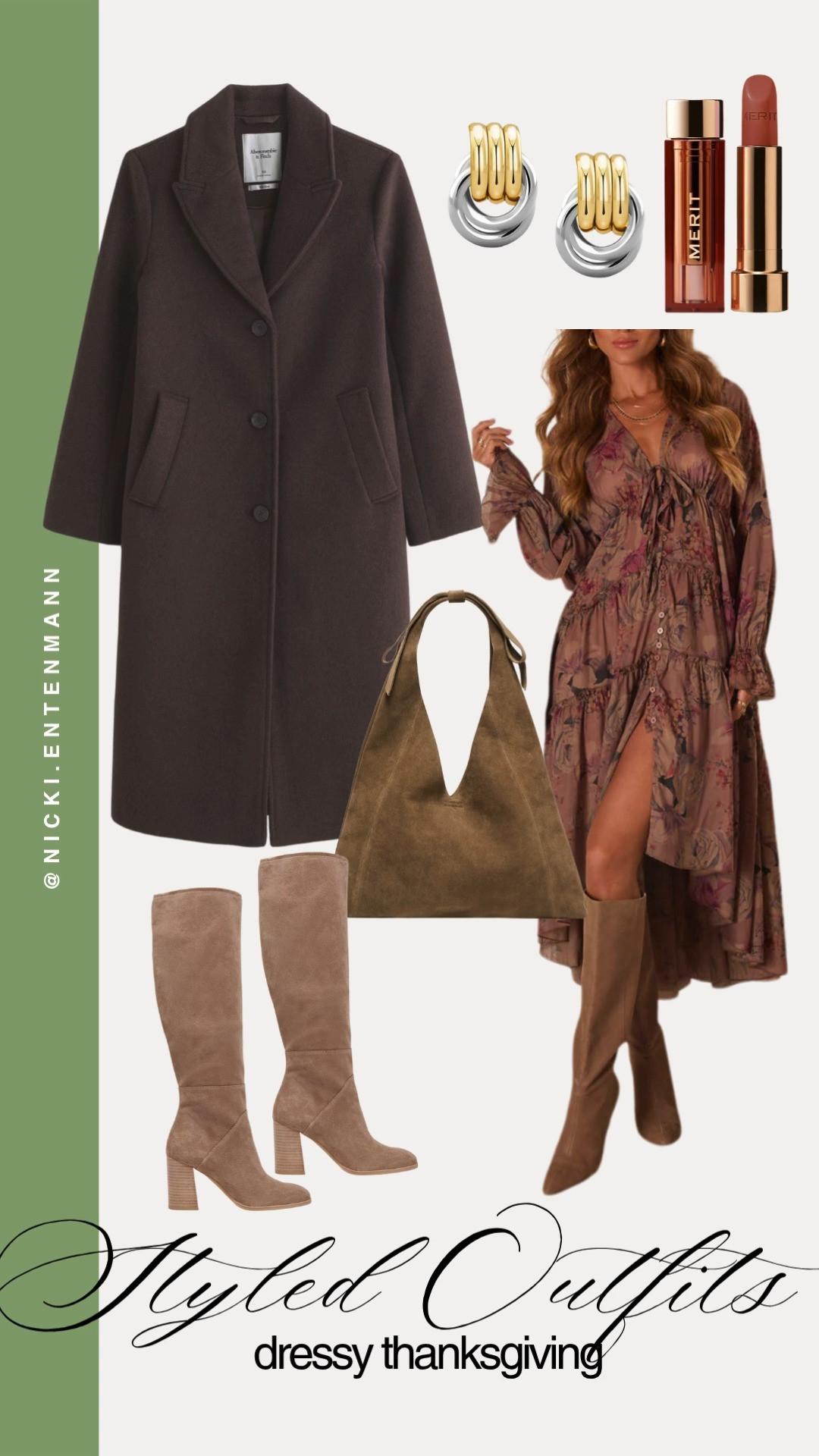 Thanksgiving feels elevated with a dressy outfit that blends polished charm, cheerful warmth, and effortless style, turning holiday gatherings into timeless memories while making every table moment shine with chic confidence.
#ThanksgivingOutfit #HolidayStyle #DressyLooks #WardrobeUpdate #FestiveFashion #SeasonalStyle #ClosetGoals #TrendyOutfits #StyleEssentials #FamilyGathering
 

 #LTKParties #LTKStyleTip #LTKTravel